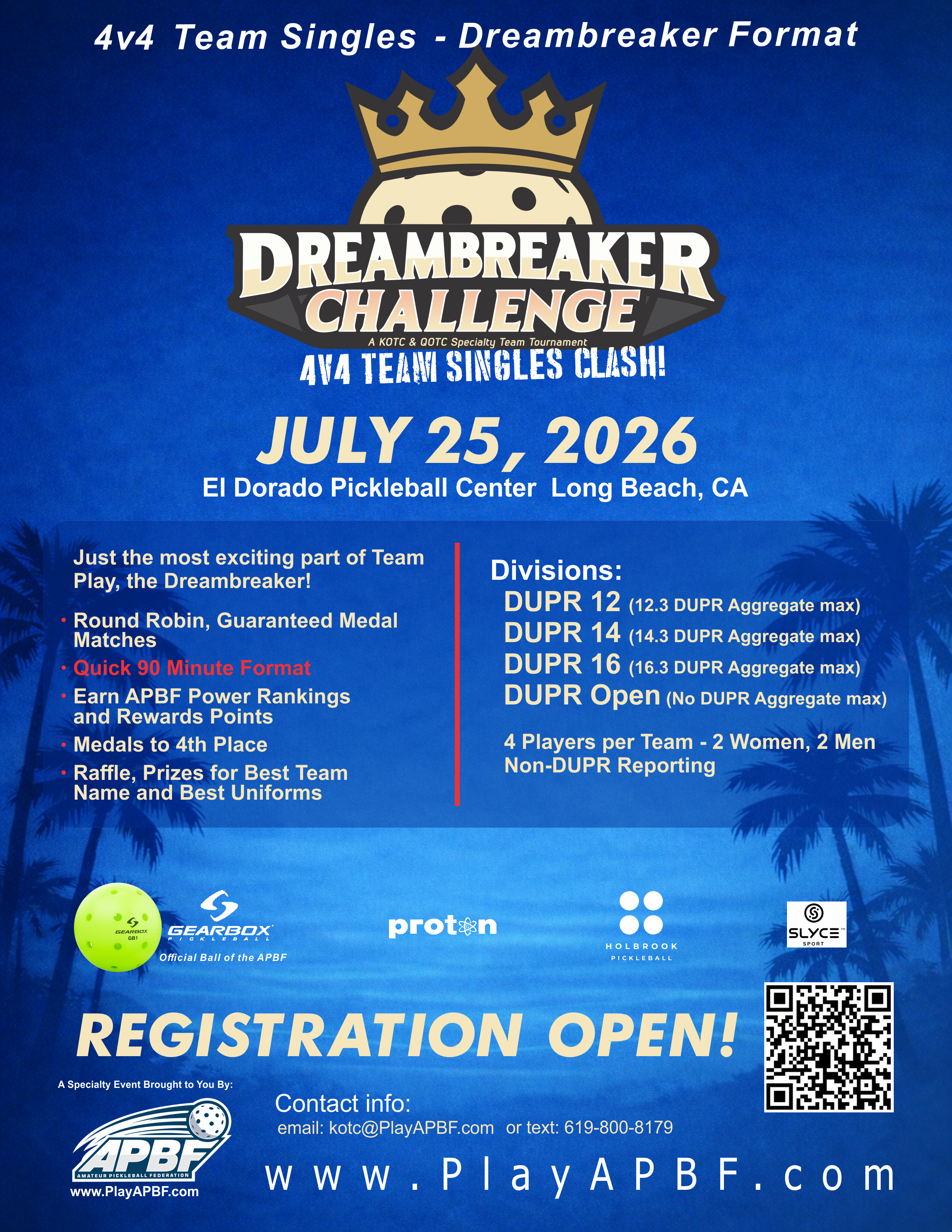 Dreambreaker event flyer